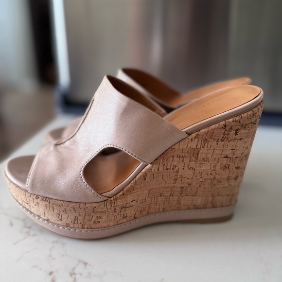 STUART WEITZMAN Tan Wedges Shoes Stuart Weitzman - Picture 8 of 12
